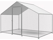 Recinto per galline 6 m² rete metallica 2 x 3 x 2 M acciaio zincato