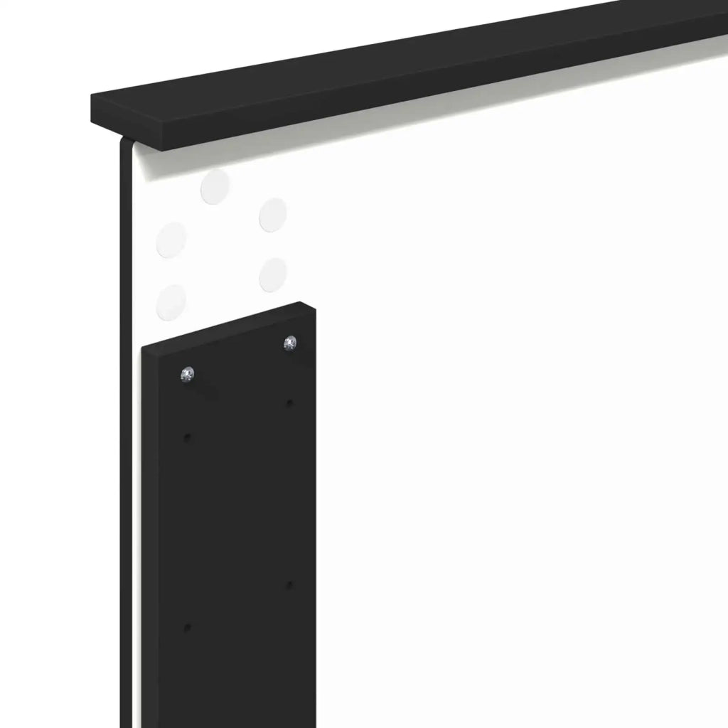 Testiera Rovere Nero 100 cm Legno ingegnerizzato