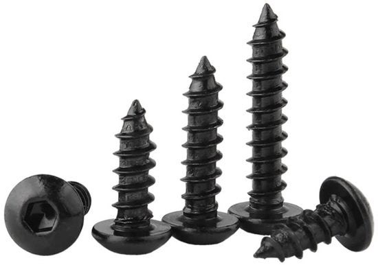 Viti a espansione per legno e plastica - M5 x 30 mm - 30 pezzi - Elementi di fissaggio - Adatti per legno e plastica - Viti a espansione