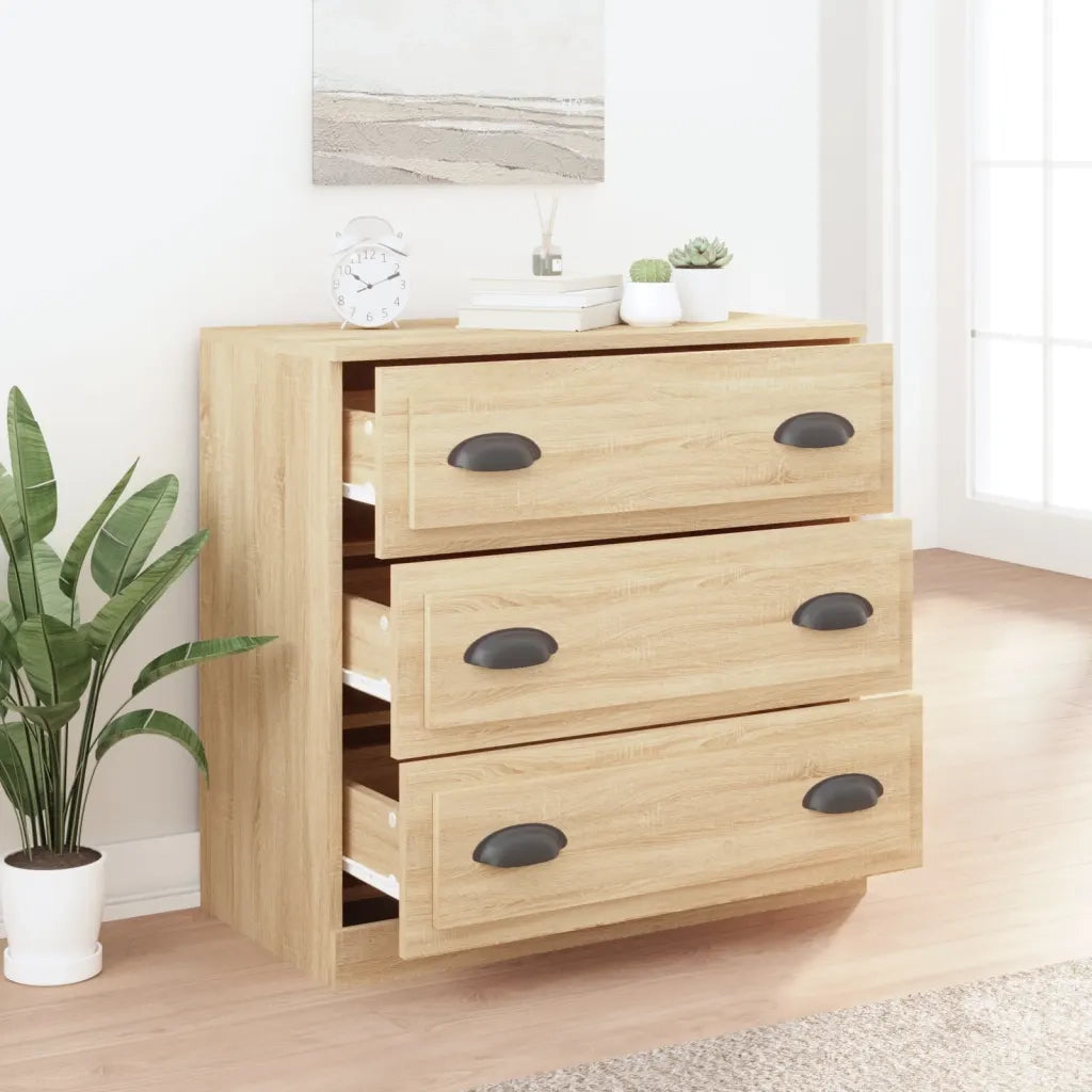 Credenza Rovere Sonoma 70x35,5x67,5 cm in Legno Multistrato 816227