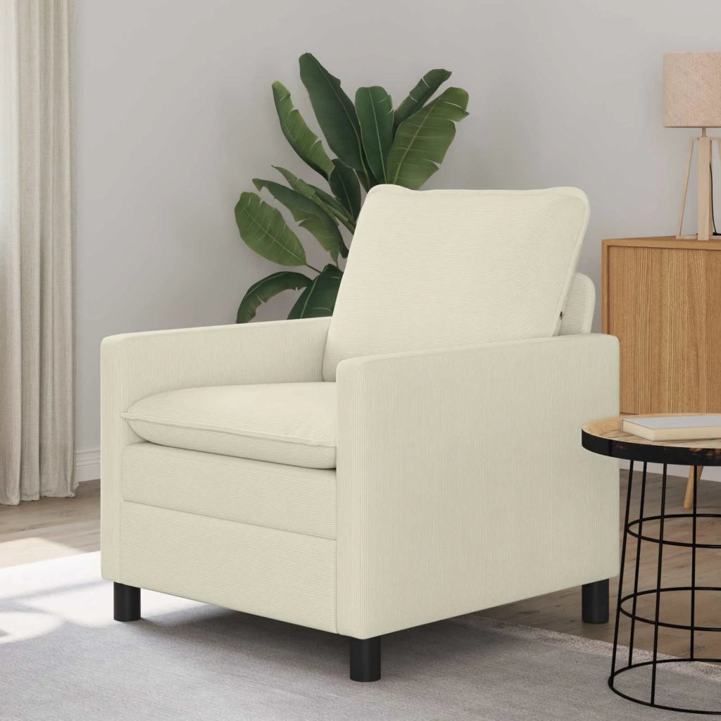 Divano Crema 76 x 81 x 87,5 cm Tessuto 42028773