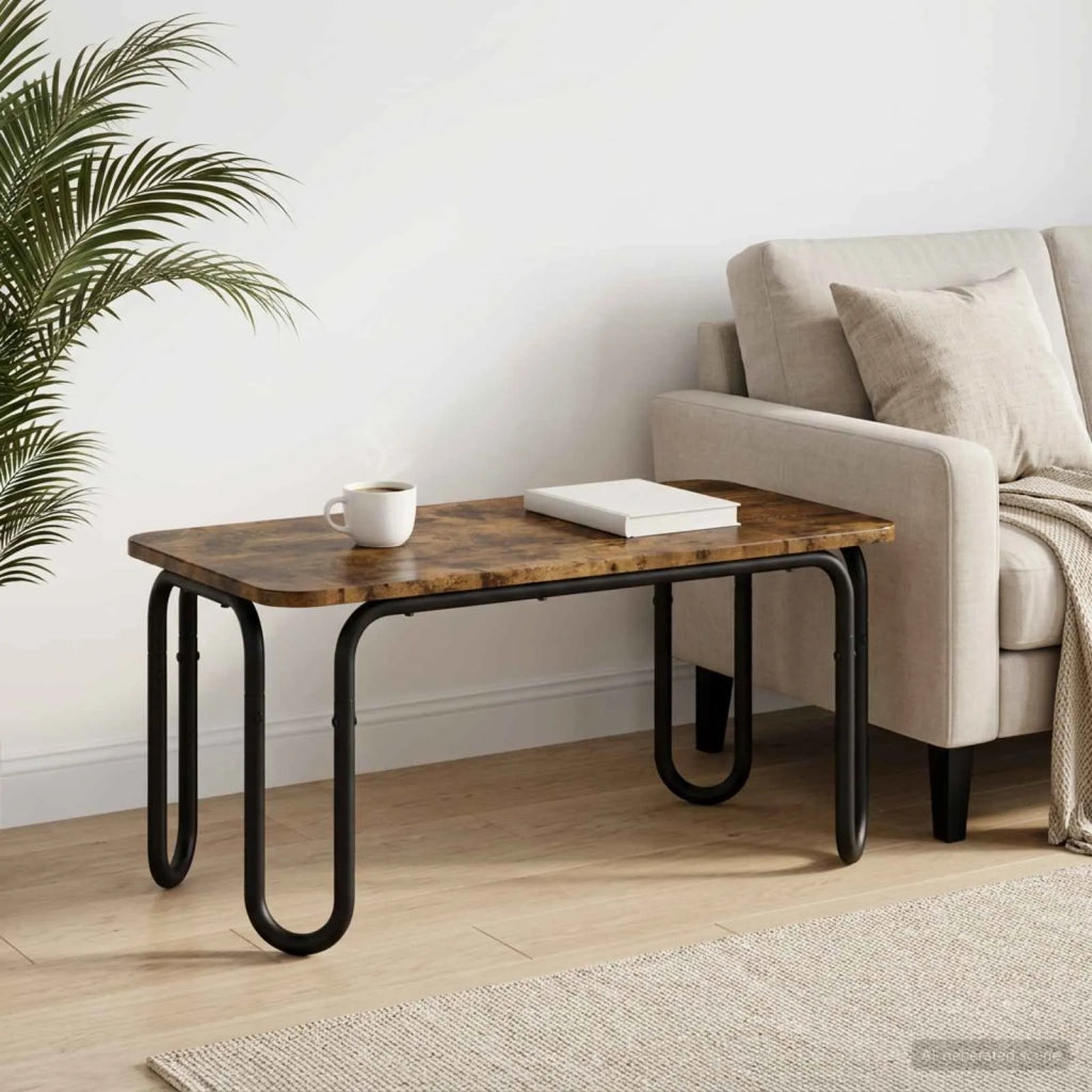 Tavolino da salotto Rovere Fumo 100 x 50 x 45 cm 8007726