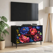 Mobile TV KIEL 69 x 33 x 50,5 cm Rovere Nero 8007023