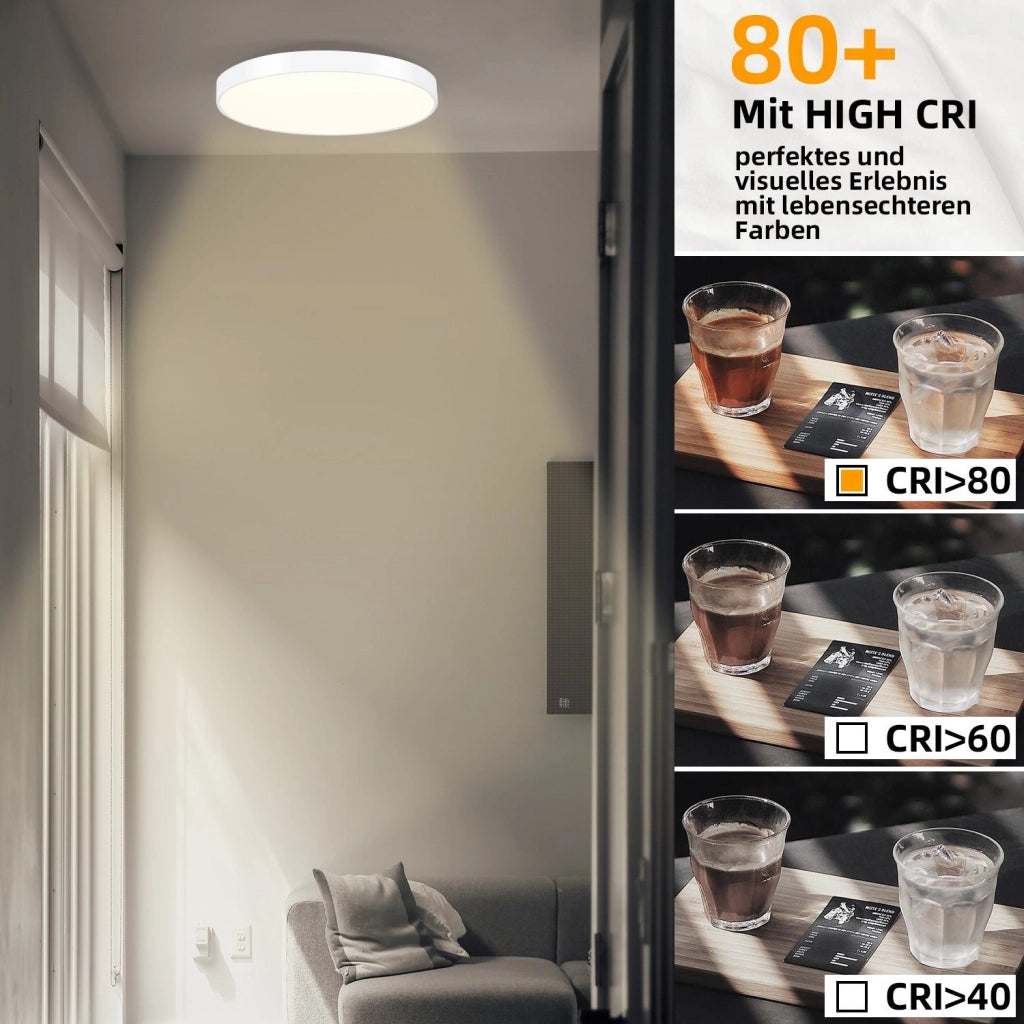 ZMH Lampada da soffitto plafoniera LED moderna per soggiorno cucina camera letto corridoio