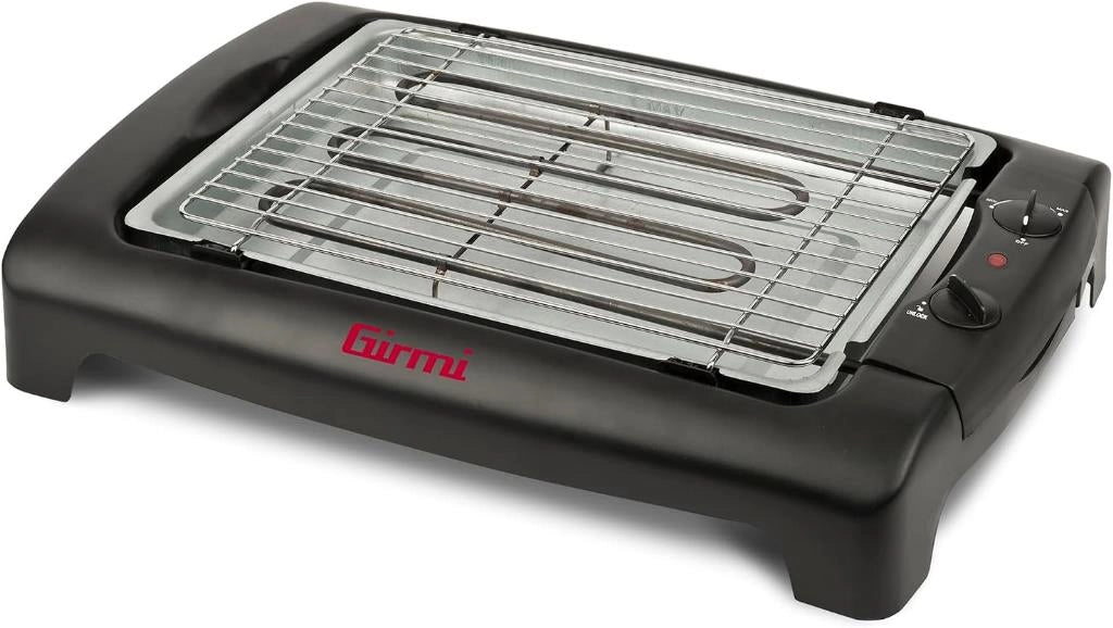 Bistecchiera Grill Elettrica Barbecue BQ1200 da 2000 Watt 34 x 25 cm Girmi