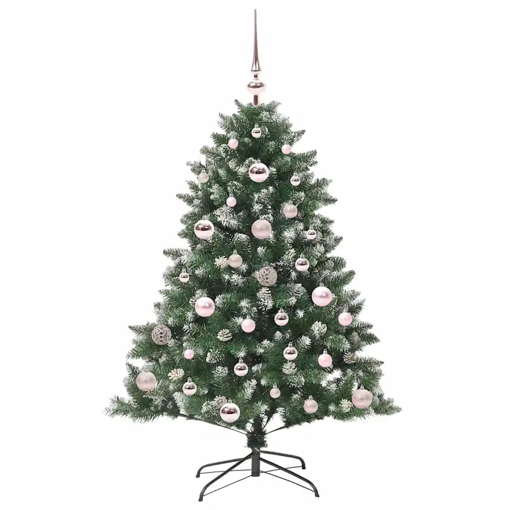 Albero di Natale artificiale con 150 LED Verde 120 cm 3395211