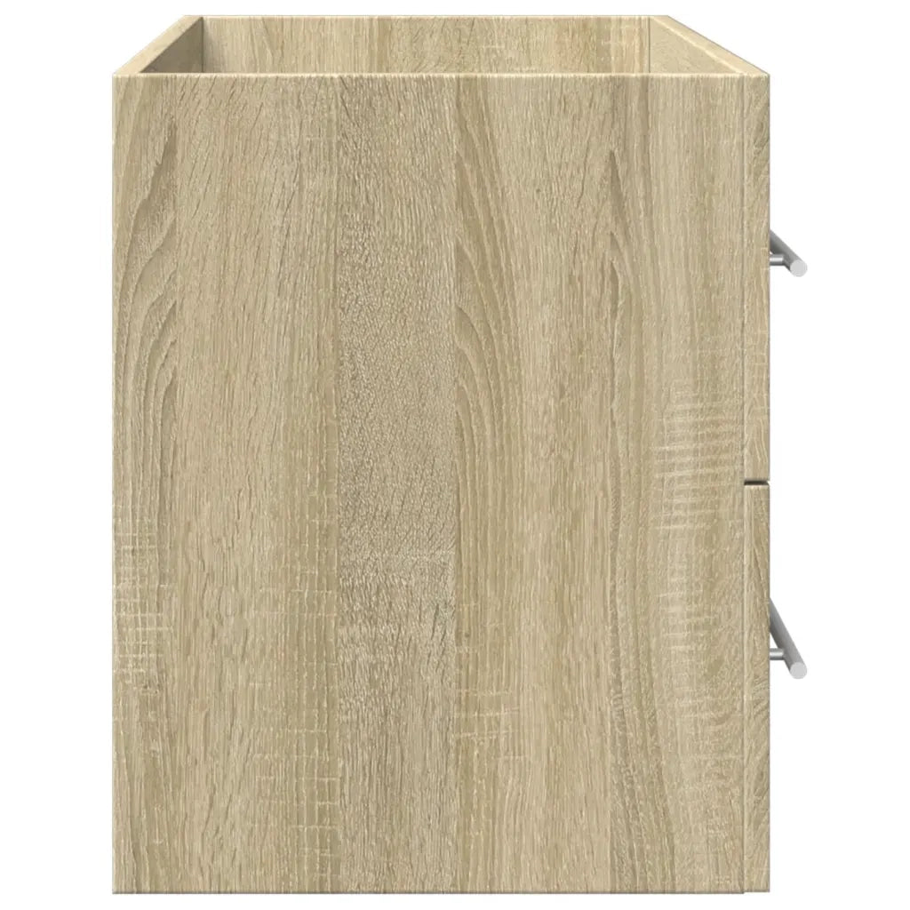 Mobile Lavabo Legno Antico 80x38,5x48 cm in Legno Multistrato 856227