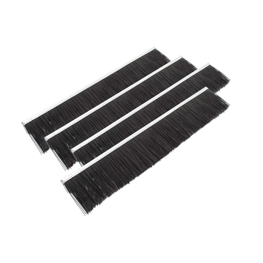 Spazzole di ricambio 55 cm per spazzatrice da prato da 105 cm 4 pezzi Trattorino tosaerba