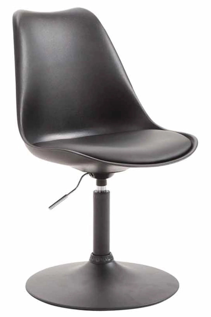 Set di 4 sedie da pranzo Maverick Plastic nero,nero