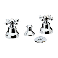 Rubinetto bidet con doccia e scarico - serie liberty