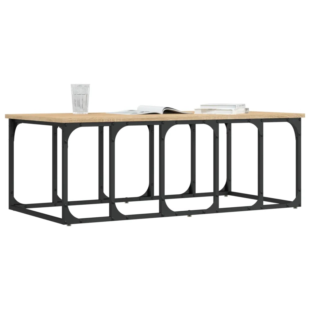 Tavolino Salotto Rovere Sonoma 100x50x35,5cm Legno Multistrato 833379