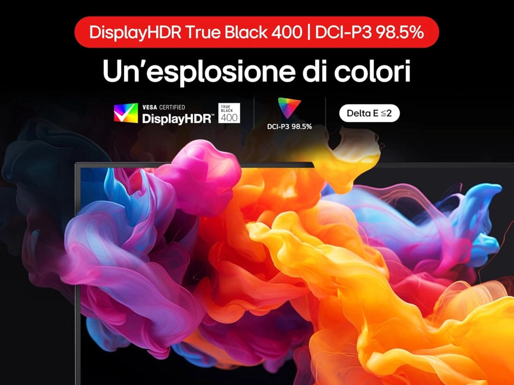 UltraGear OLED 27GX790A Monitor Gaming 27", QHD (2560x1440), OLED, 480Hz, 0,03ms (GtG), G-Sync, FreeSync Premium Pro, HDR True Black 400, HDMI 2.1, DisplayPort 2.1, Nero