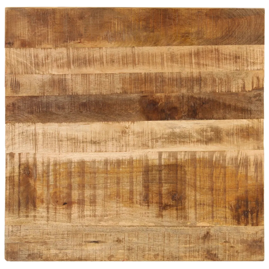 Tavolino da Salotto in Legno Massello di Mango 80x80x40cm 246701