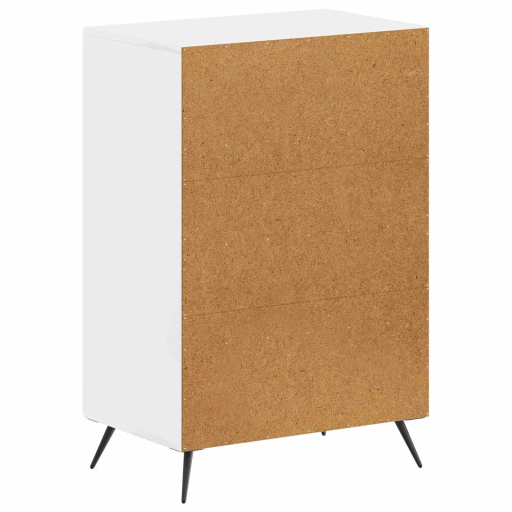 Mobile per scarpe BREDA 59,5 x 39,5 x 90 cm Bianco Lucido 897529