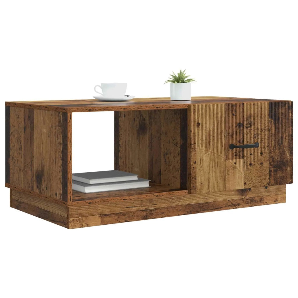 Tavolino da salotto Legno antico 90 x 50 x 37 cm 895423