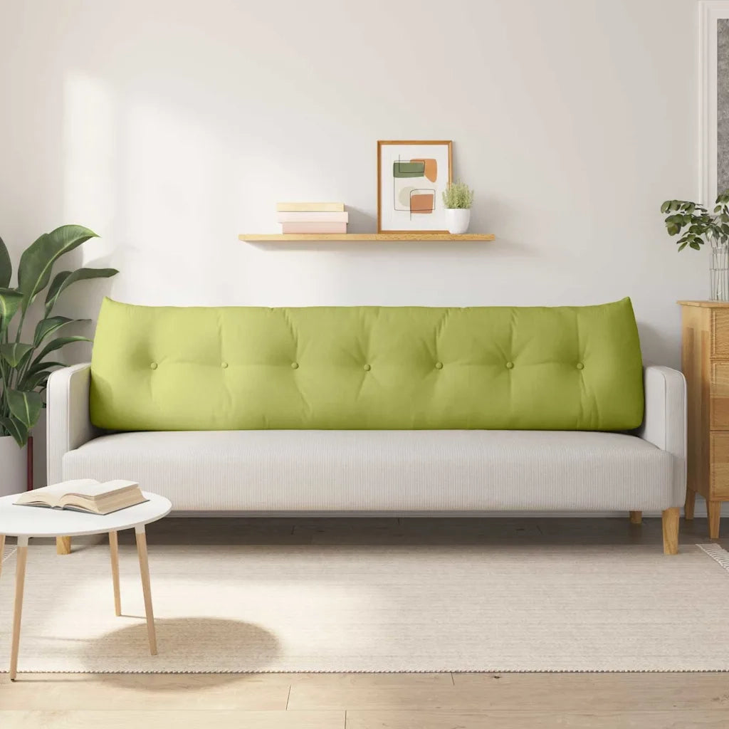 Cuscino per Schiena Verde chiaro 200 x 24 x 50 cm Tessuto 42014596