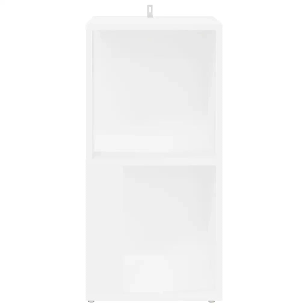 Armoire d'angle Blanc 33x33x67 cm Bois d'ingénierie