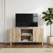 Mobile TV 102 x 34,5 x 50 cm Rovere Sonoma Legno ingegnerizzato 895157