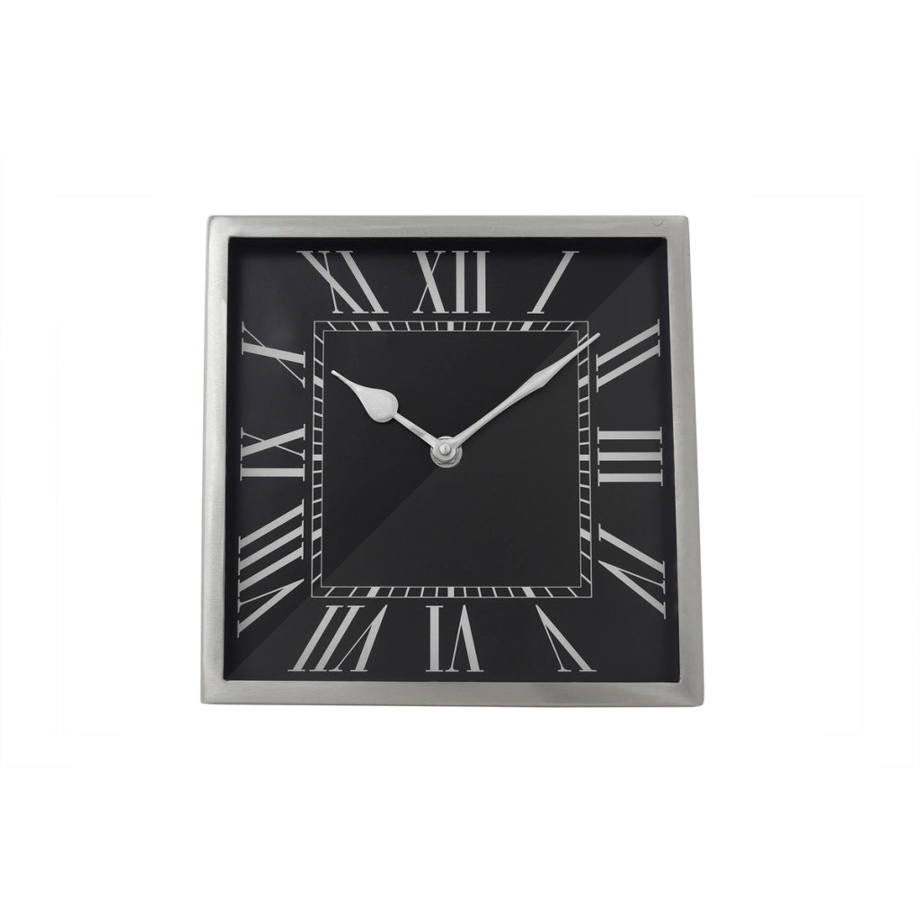 Orologio da tavolo Moments in metallo con numeri romani