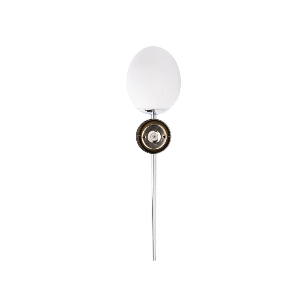 Applique Nowodvorski TORCH cromata acciaio/vetro G9 IP44
