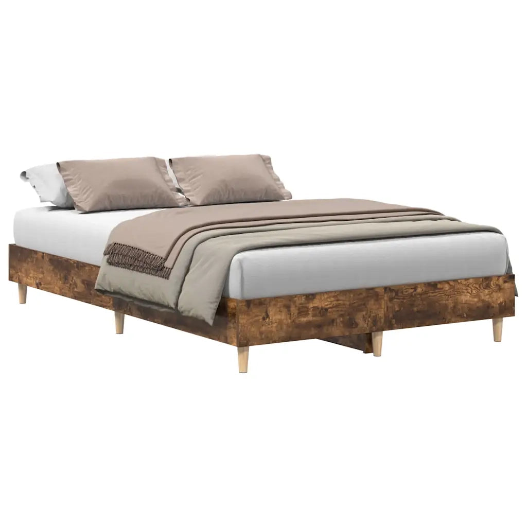 Giroletto senza Materasso Rovere Fumo 120x190 cm in Truciolato 861079