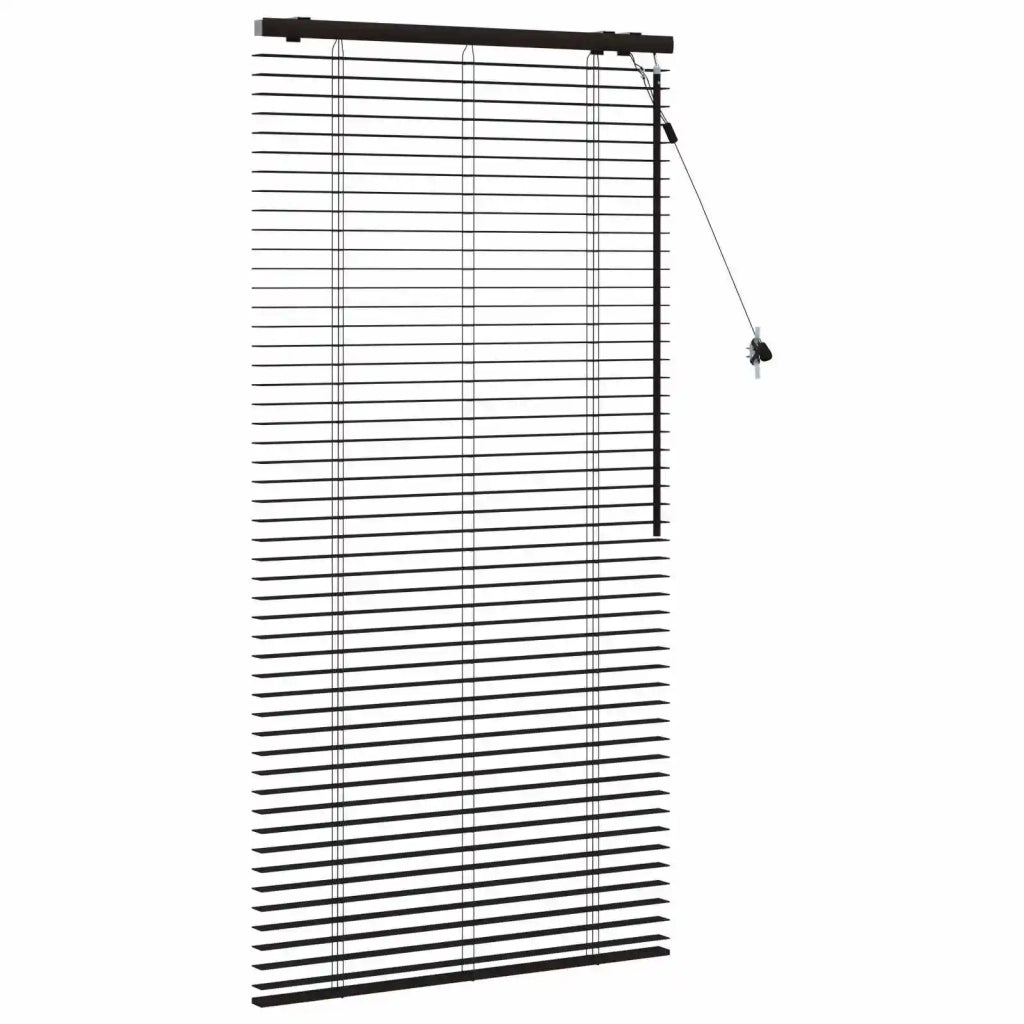 Tenda Veneziana Marrone Scuro 80 x 160 cm 35 mm 42015562