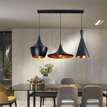 Lampada Da Soffitto Costa Set Cp Nera