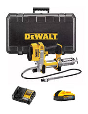Pistola per il grasso DeWALT DCGG571H1K (1 x 5,0 Ah Powerstack + DCB1104 + Maletín de transporte)