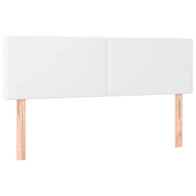 Testiera | Testata Bianca 144x5x78/88 cm in Similpelle