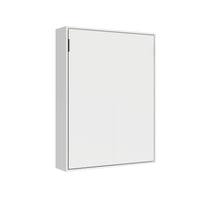 Letto Matrimoniale Francese A Scomparsa 140 Versia Bianco