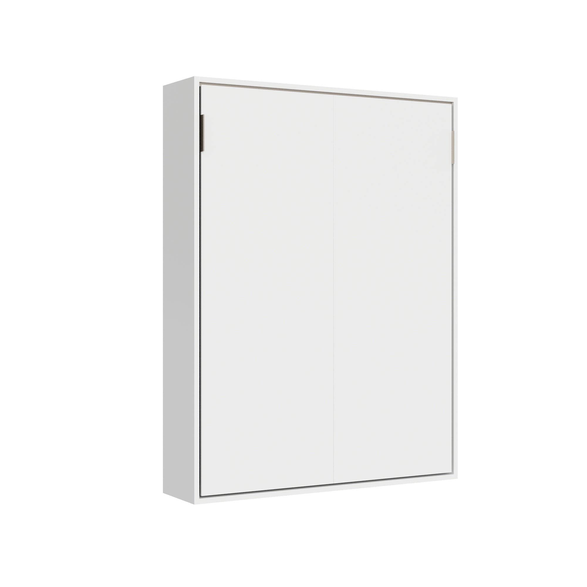 Letto Matrimoniale Francese A Scomparsa 140 Versia Bianco