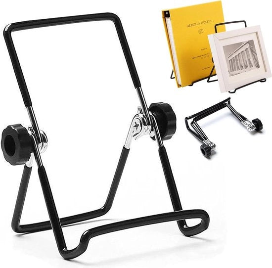 Opvougbile Stand per Libri, Libreria, Stand per Lettura, Stand per Libro di Cucina, Stand per Libri Adattabile, Utilizzabile dai Bambini per Tavole di Progetto, Libri di Scuola