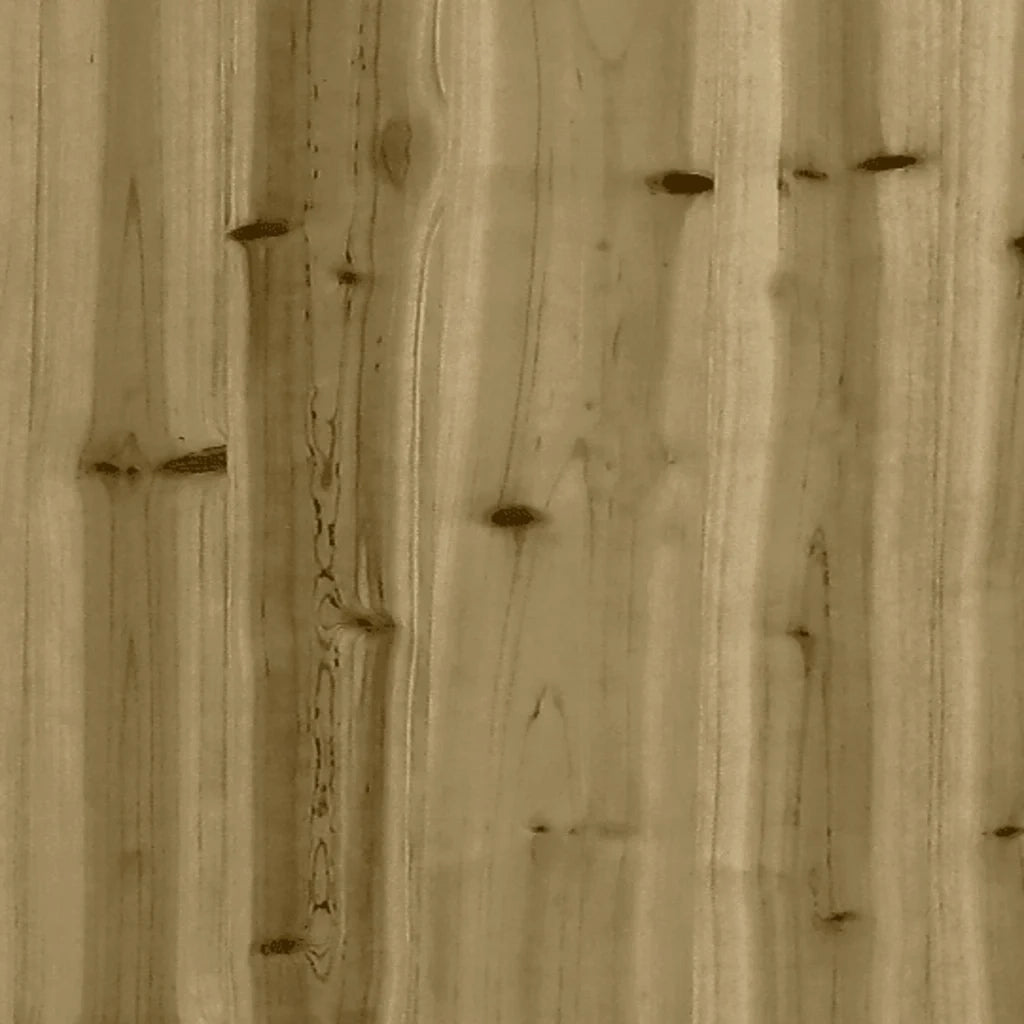 Divano Centrale con Cuscini-Sofa Modulare-Divanetto in Legno Impregnato di Pino 330087