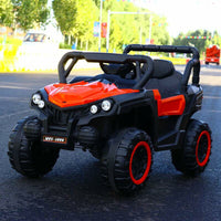 Macchina Elettrica per Bambini 12V Kidfun Fuoristrada Rossa