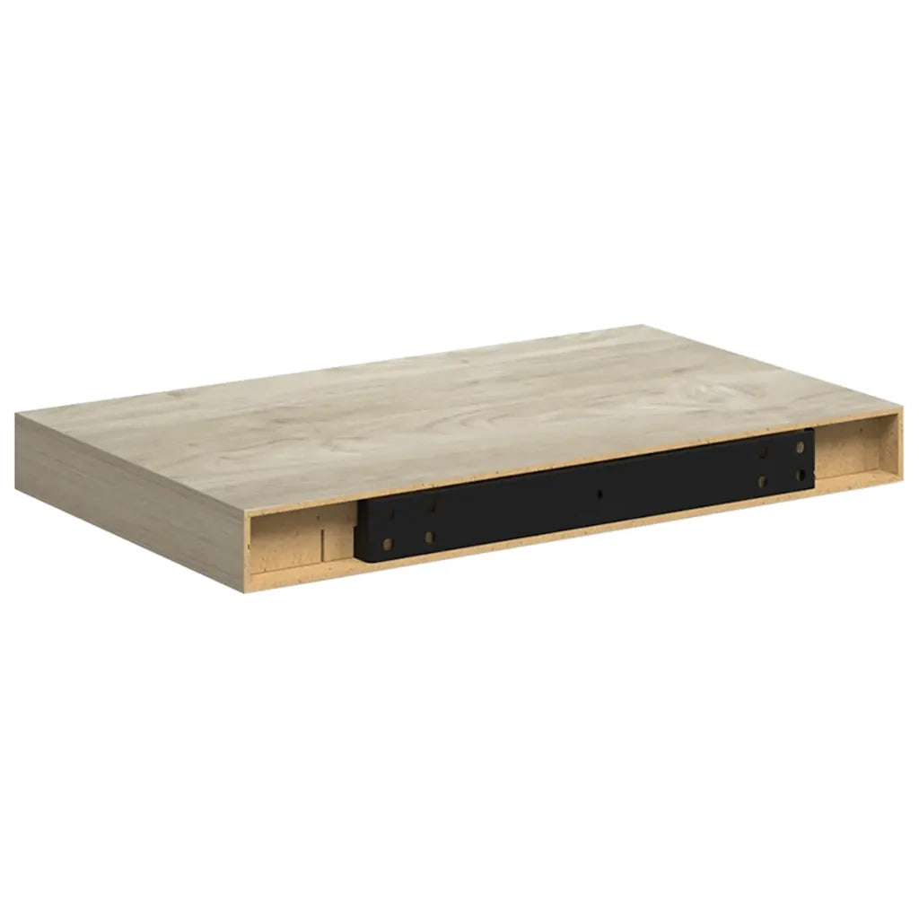 Scaffali a Parete 4 pz Rovere 40x23x3,8 cm in MDF cod mxl 66695