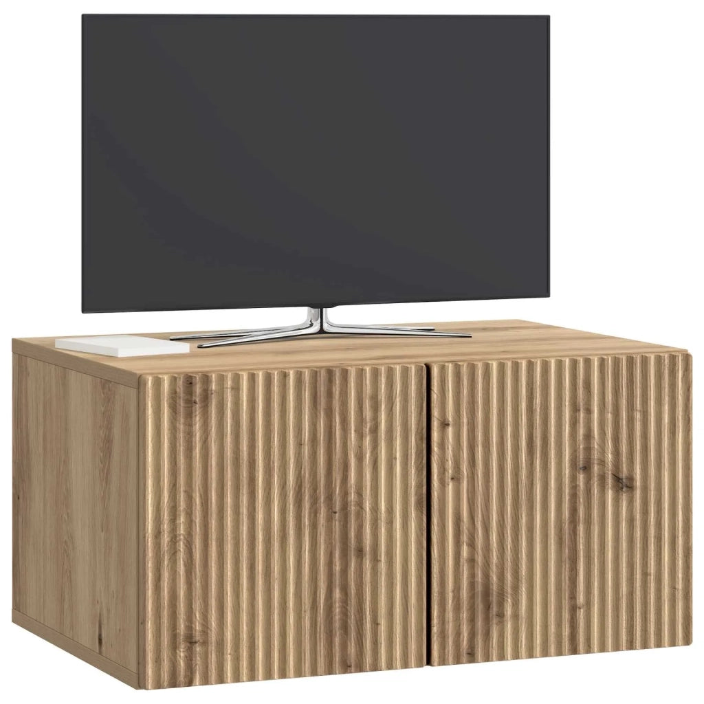 Mobile Porta TV da Muro Rovere Artigianale 59,5 x 41 x 30 cm 898514