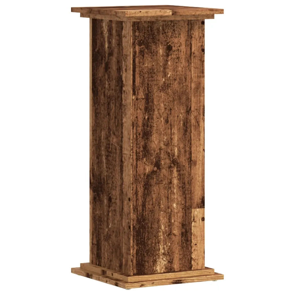 Supporto per piante | Sostegno per piante Legno Vecchio 33x33x80 cm Legno Multistrato