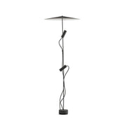 CLAP 1266 Lampada paletti nero 2x6W 3000K 38§ con schermo