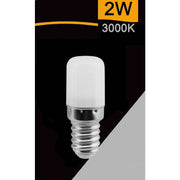 Trade Shop - Lampadina Led E14 2watt Luce 4000k 6500k 3000k Per Frigorifero Sparac-e14-2w-0s2 - -bianco Caldo      -