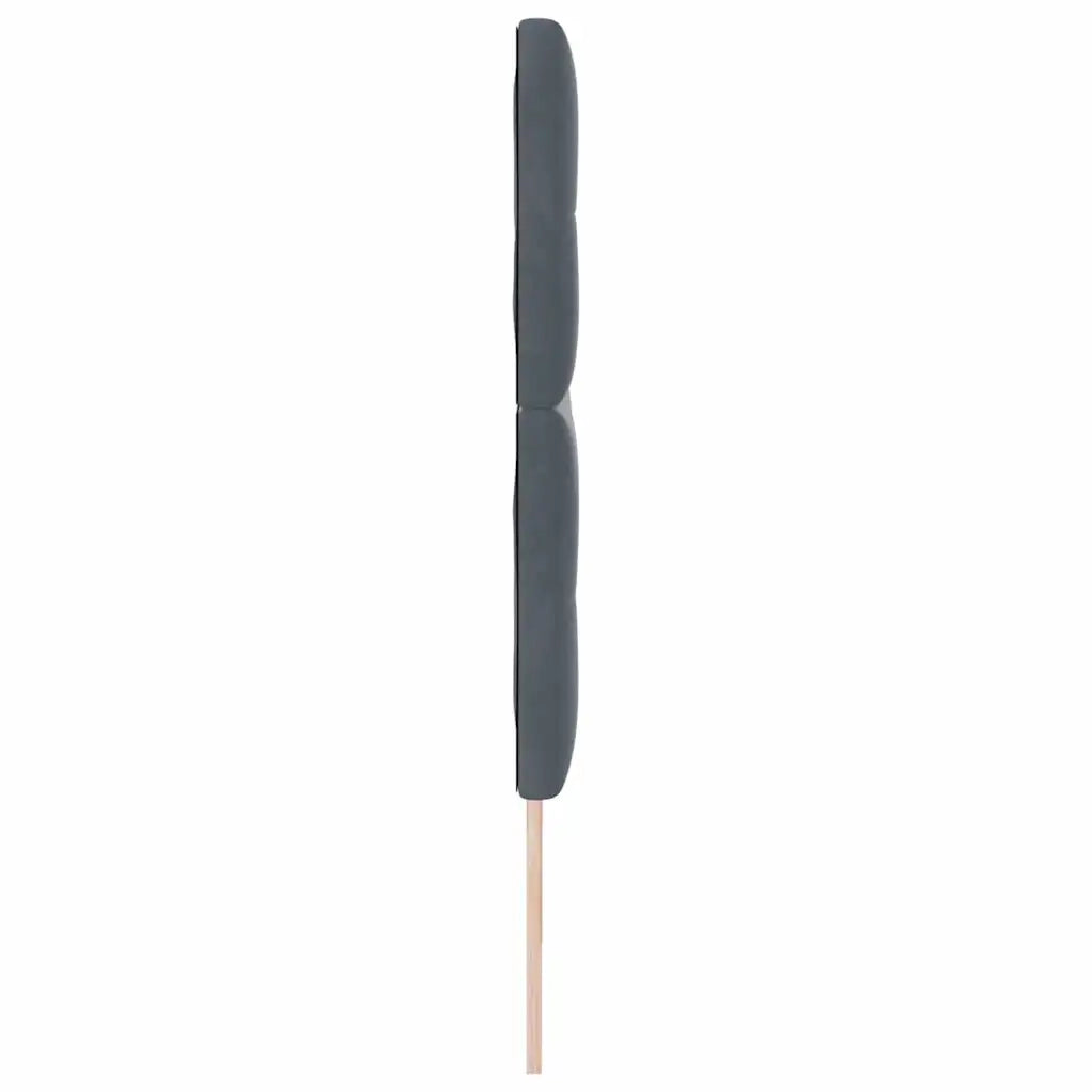 Testiera Grigio scuro 180 cm Velluto 3337855