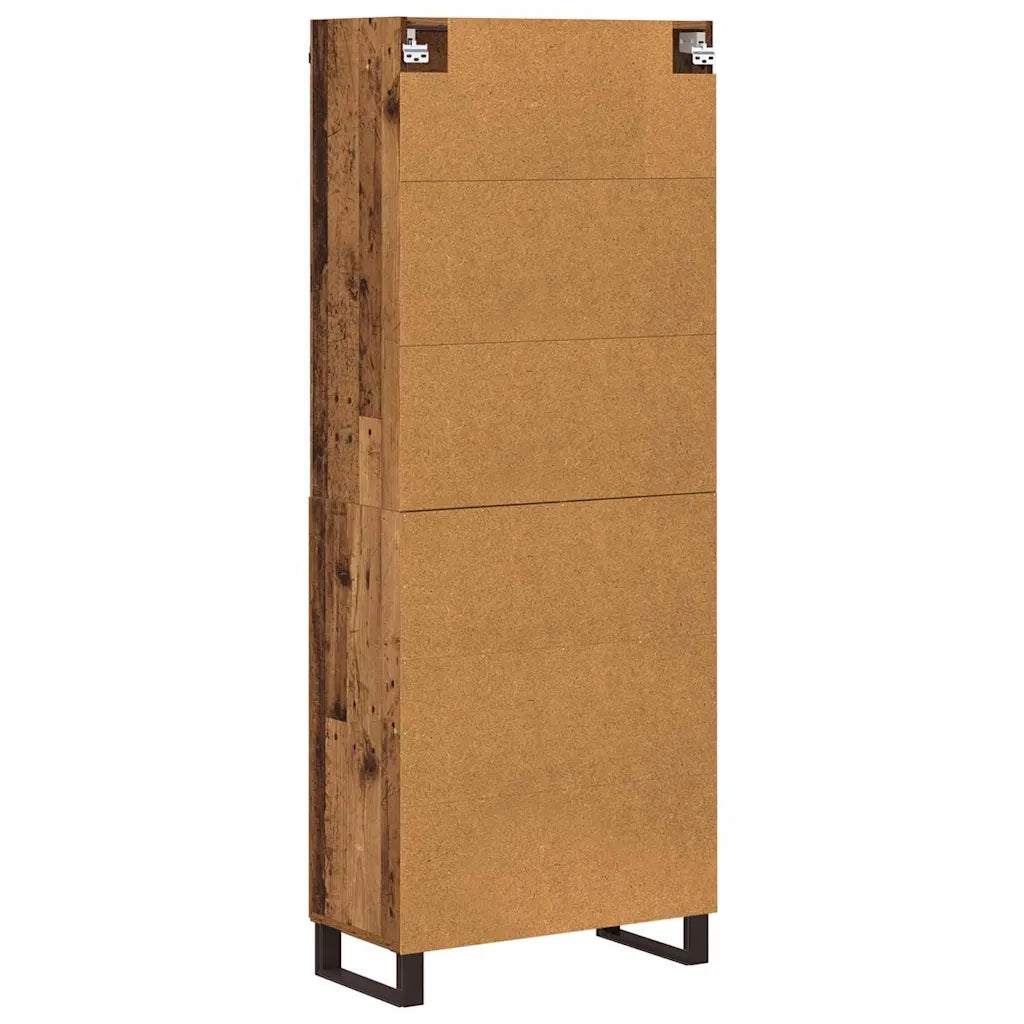 Credenza 2 pcs Legno vecchio Legno multistrato 3403189