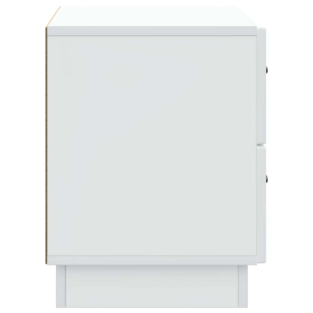 Armadio da Notte con cassetto Bianco 62 x 34,5 x 44,5 cm 895235