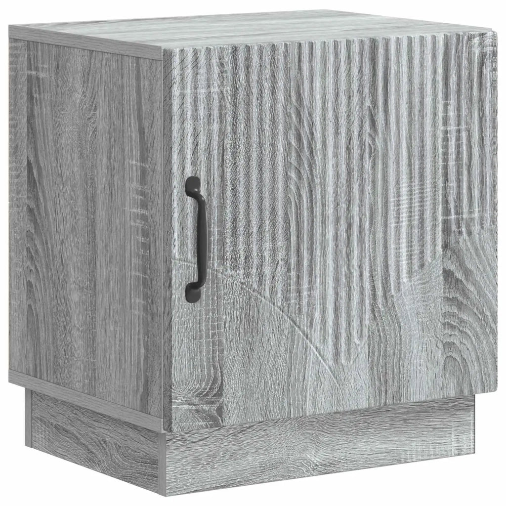 Comodino Sonoma grigio 43 x 34,5 x 47 cm Legno ingegnerizzato