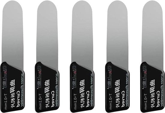 Strumento di separazione del display per lifting - Apripista elettronico per display curvo LCD - 5 pezzi - Adatto per tutti i tipi di schermi, tablet e PC