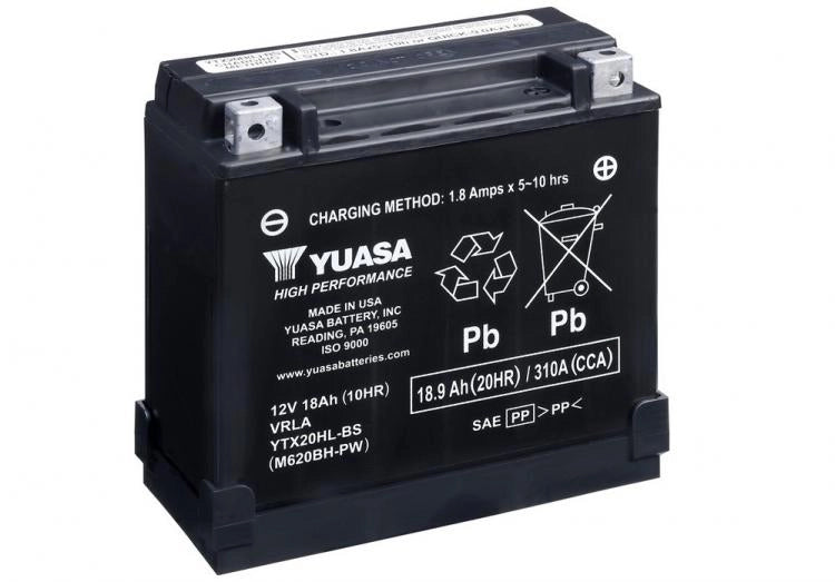 BATTERIA YUASA YTX20HL-BS-PW 12V 18 Ah