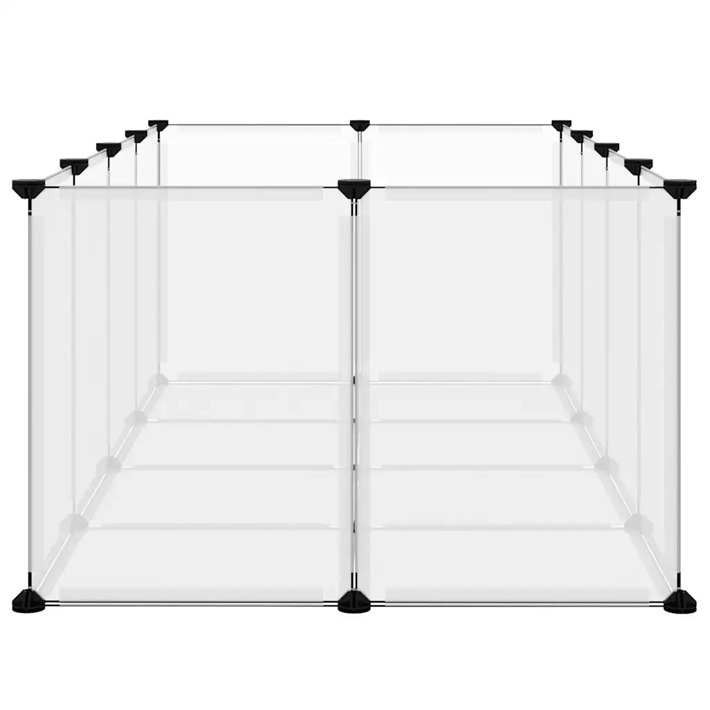 Gabbia per Piccoli Animali Trasparente 144x74x46,5cm PP Acciaio cod mxl 52091