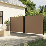 Tenda da Sole Laterale Retrattile Tortora 160x1200 cm 4004829