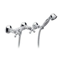 Rubinetto doccia a muro con doccia duplex - serie liberty