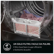 Aeg Asciugatrice Libera Installazione 9 Kg Serie 8000 TR8HDBG9B Pompa di Calore Bianco