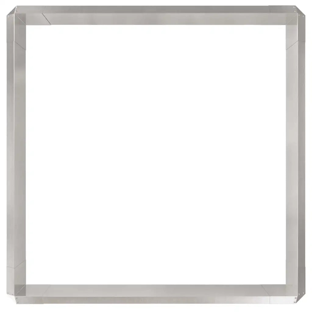 Recinzioni per lumache 8 pcs Argento Acciaio inossidabile